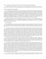 7. Management's Discussion and Analysis of Financial Condition and Results of Operations