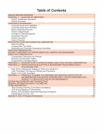 Table of Contents