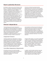 - Board Leadership Structure