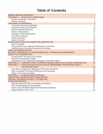 Table of Contents