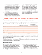 Board Structure and Committee Composition