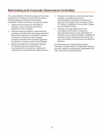 - Nominating and Corporate Governance Committee