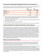 - Fees Paid to Independent Registered Public Accounting Firm