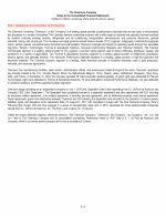 - Notes to the Consolidated Financial Statements