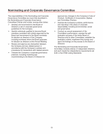 - Nominating and Corporate Governance Committee