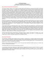 - Notes to the Consolidated Financial Statements