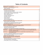 Table of Contents