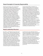 - Board Oversight of Corporate Responsibility