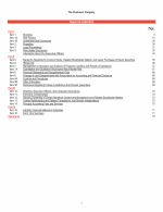 Table of Contents