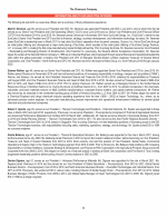 Information About Our Executive Officers