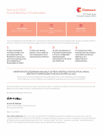 Notice of 2023 Annual Meeting of Shareholders