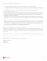 - Compensation and Leadership Development Committee Report