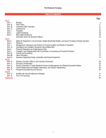 Table of Contents