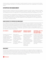 - Enterprise Risk Management