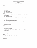 Table of Contents