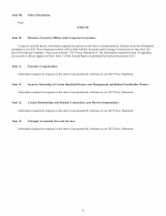 10. Directors, Executive Officers and Corporate Governance