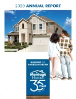 Click here to view Meritage Homes Corporation 2020 Annual Report