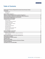 Table of Contents