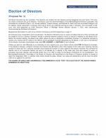 Proposal No. 1 - Election of Directors