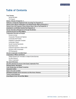 Table of Contents