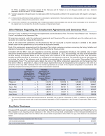 - Other Matters Regarding the Employment Agreements and Severance Plan