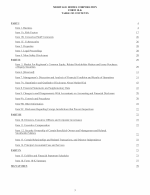Table of Contents