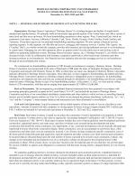 - Notes to Consolidated Financial Statements