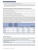 - Other Matters Regarding the Employment Agreements and Severance Plan